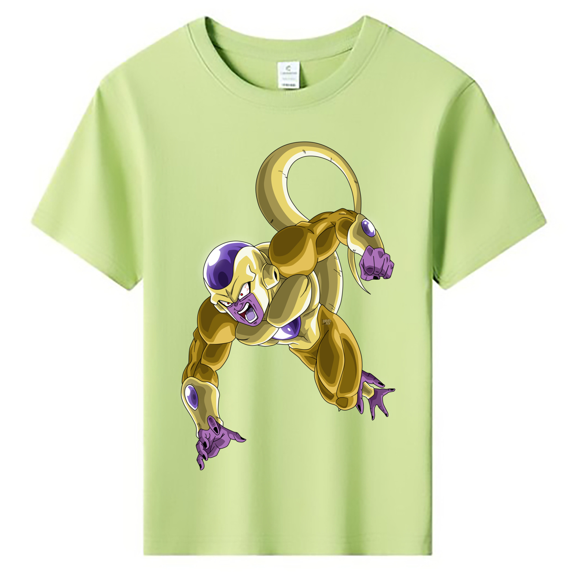 （画像用） ドラゴンボール フリーザ DRAGON BALL Frieza 綿100％キッズTシャツ（フロントプリント）